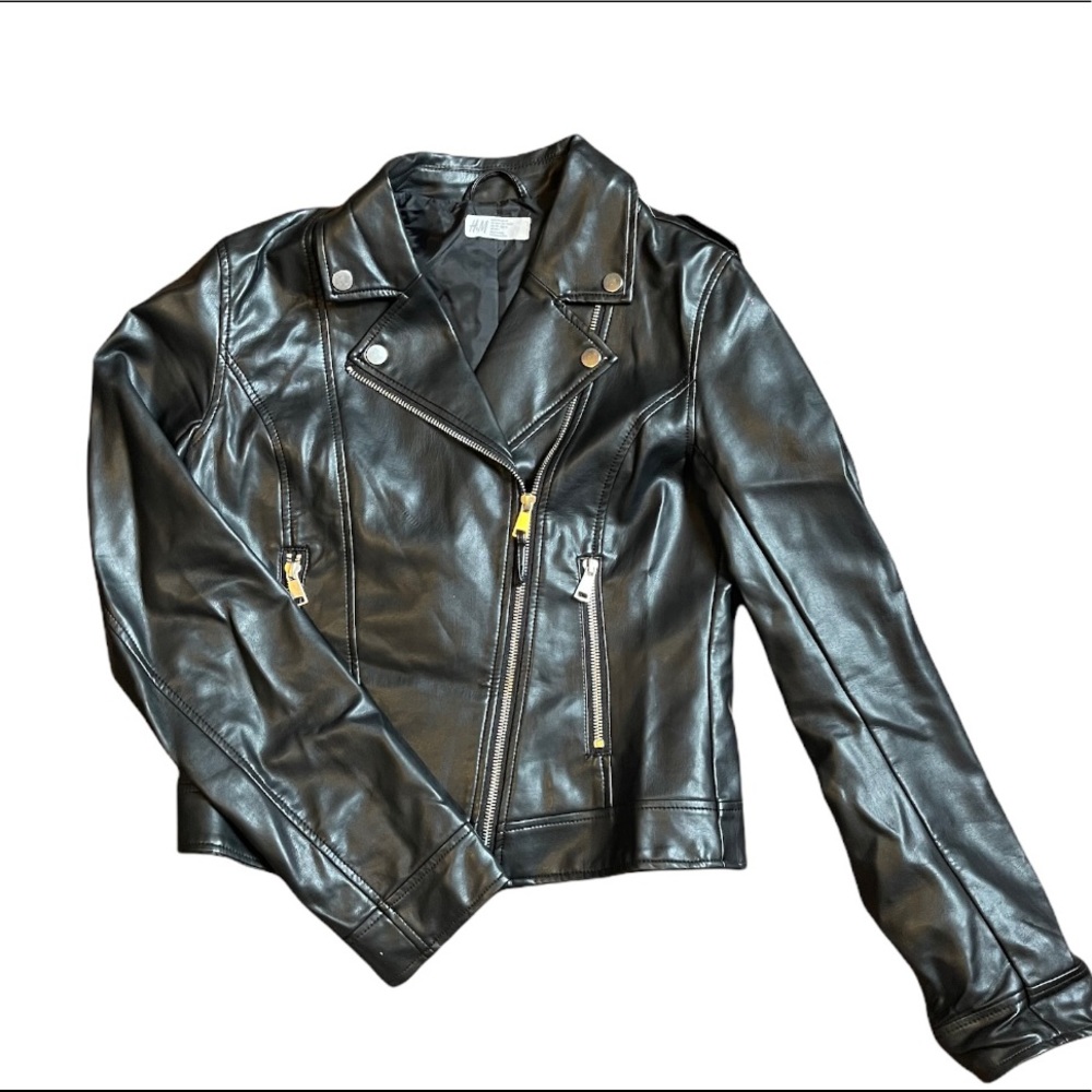 H&M Faux leather jacket